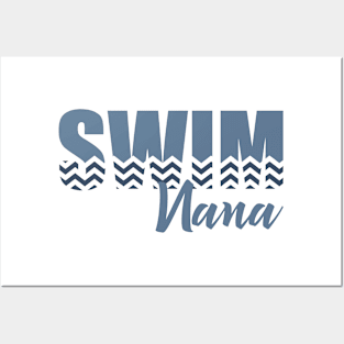 Swim Nana Posters and Art